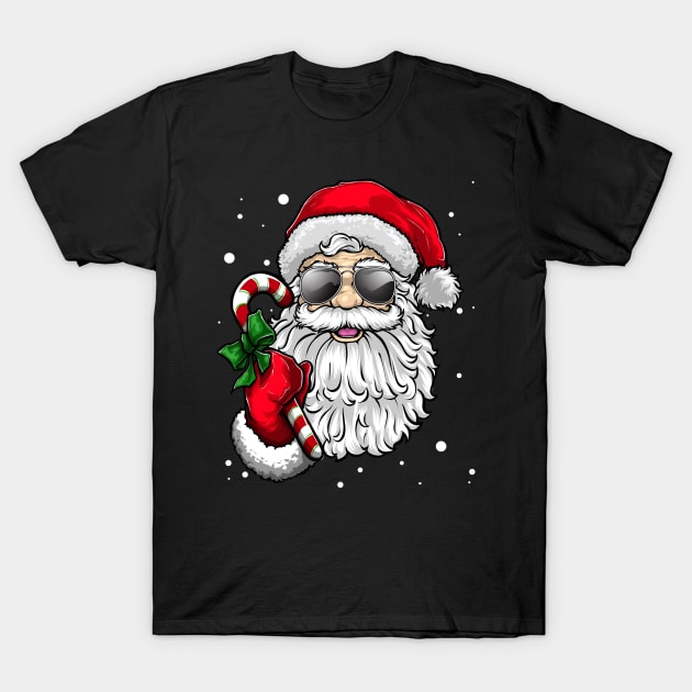 Santa Claus Christmas X-Mas Party T-Shirt by KAWAIITEE